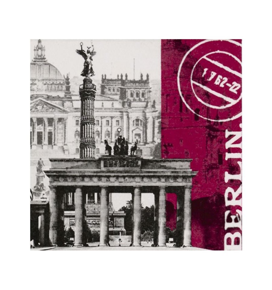 Декупажные салфетки "Berlin", 33*33 см, ti-flair