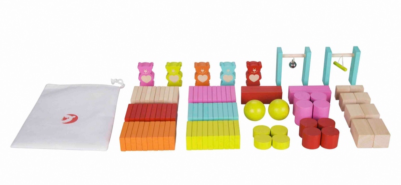 Игрушка деревянная Classic World "3Д Домиино со звук.эффектами", 3531