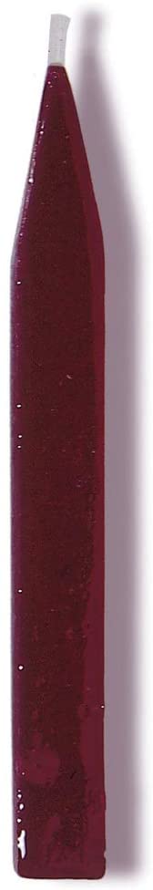 Набор восковых палочек с фитилем "Фаворит" 5 шт. в коробке, бордовый, 32226T