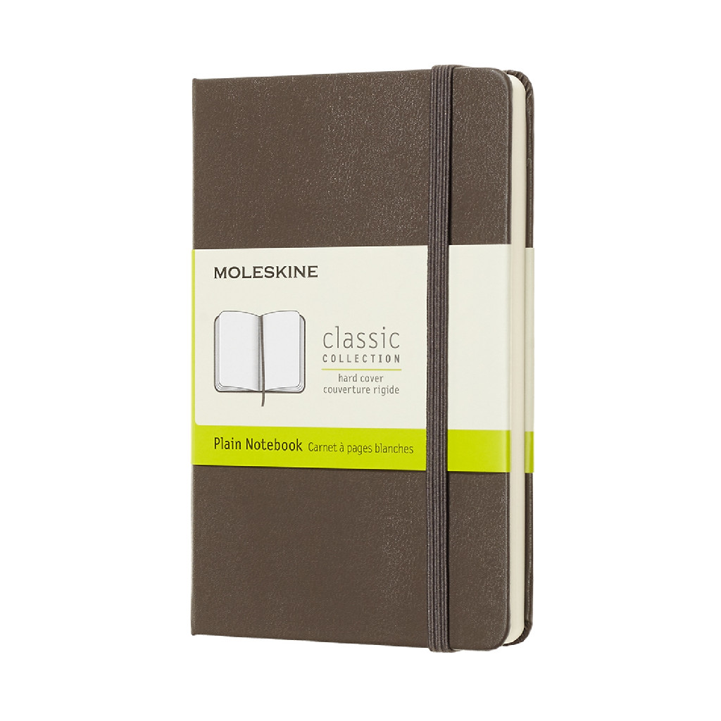 Записник Коричневий кишеньк. нелінований, Moleskine Classic, QP012P14