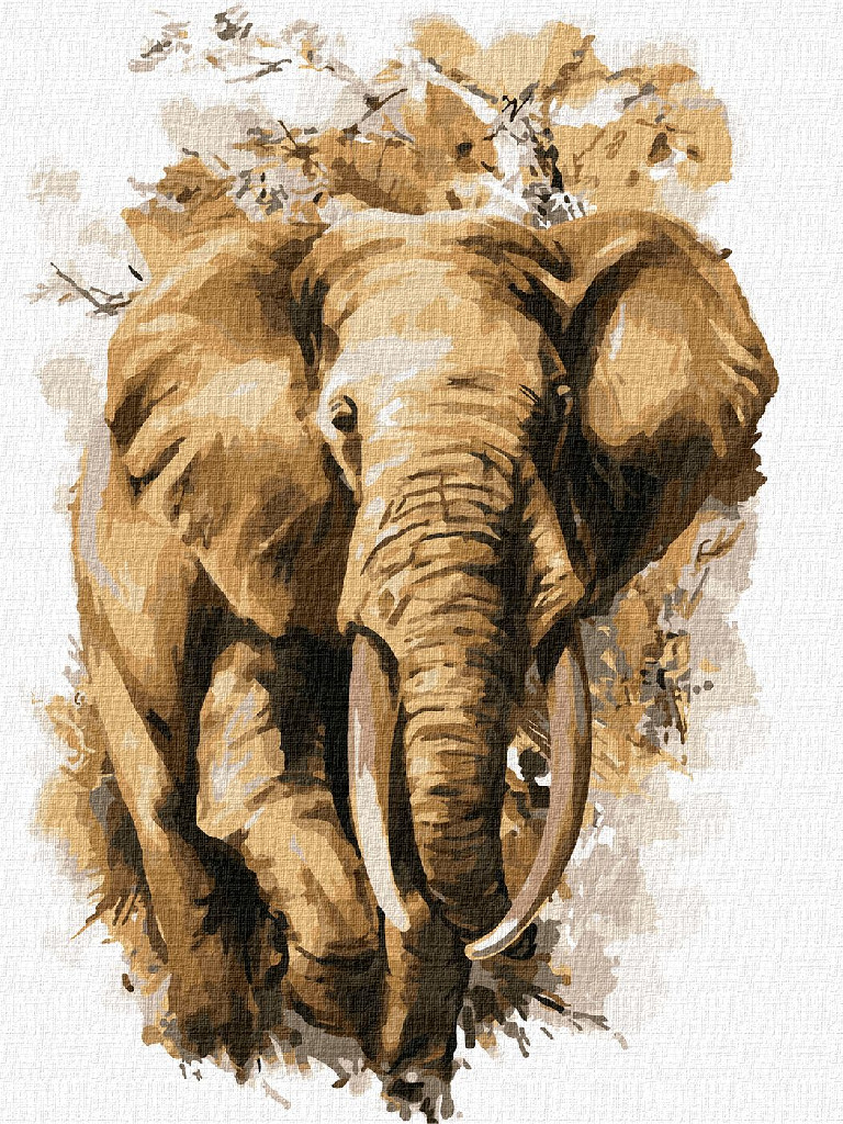 Картина по номерам 30*40 см "Большая мудрость", KHO4304