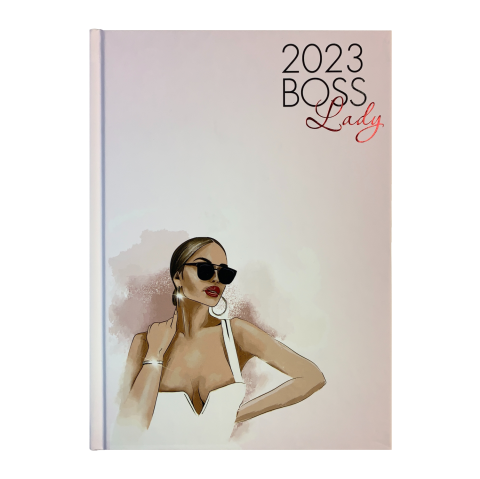 Ежедневник датированный A5, 2023, Women, св. розовый, BM.2181-43