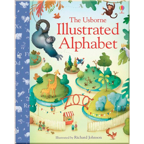 Книга "Illustrated Alphabet" (а) (7811)