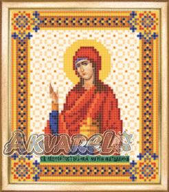 Схема для вышивания бисером иконы СБИ-015 "Мария" 12*14 см ТМ "Чарівна мить"