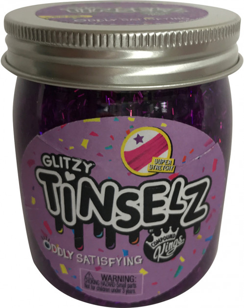 Іграшка Лізун Slime Glitzy Tinselz "Виноград", 210 г, 300189-5