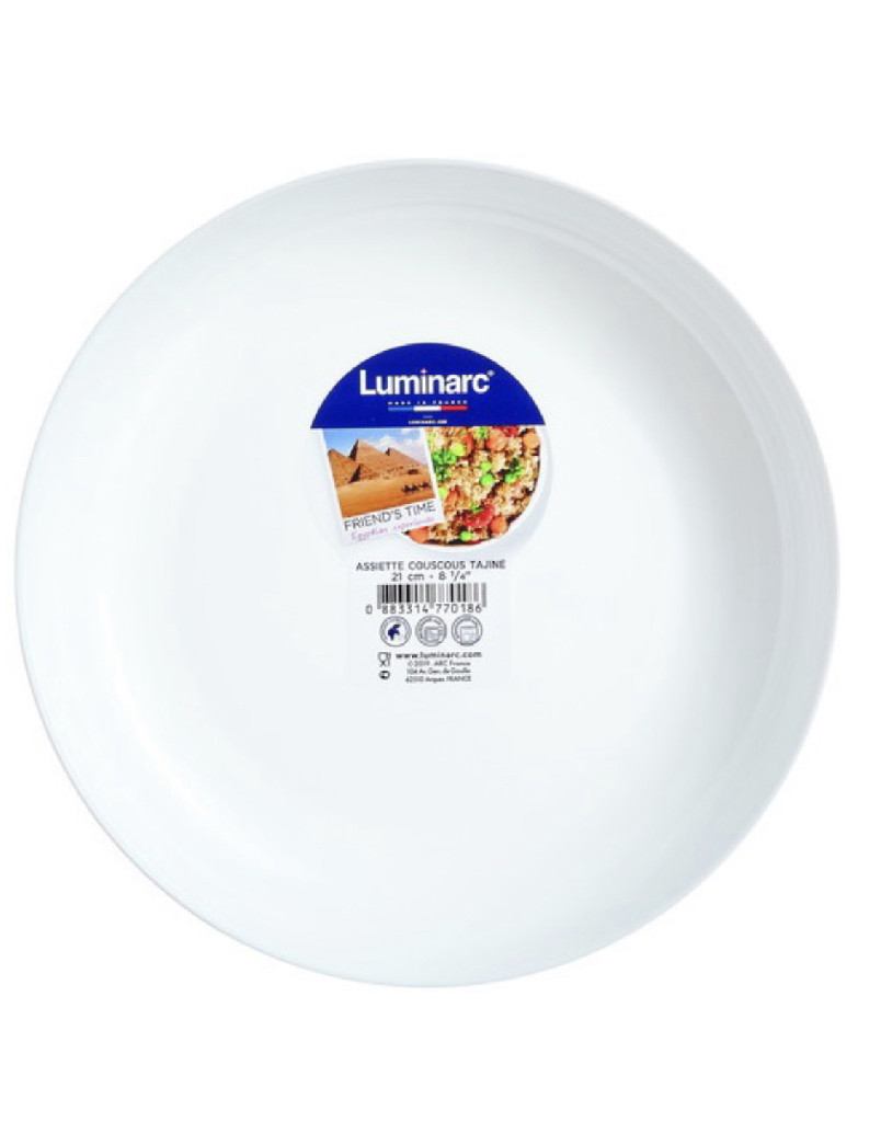 Блюдо Friends Time White, 21 см, P6281 Luminarc