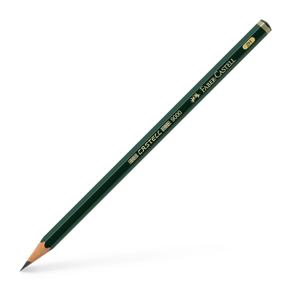 Олівець графітний CASTELL 9000 2H, 119012 Faber-Castell