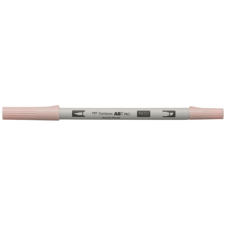 Маркер двухсторонний на спиртовой основе ABT PRO ABTP-850, телесный ТМ "Tombow"