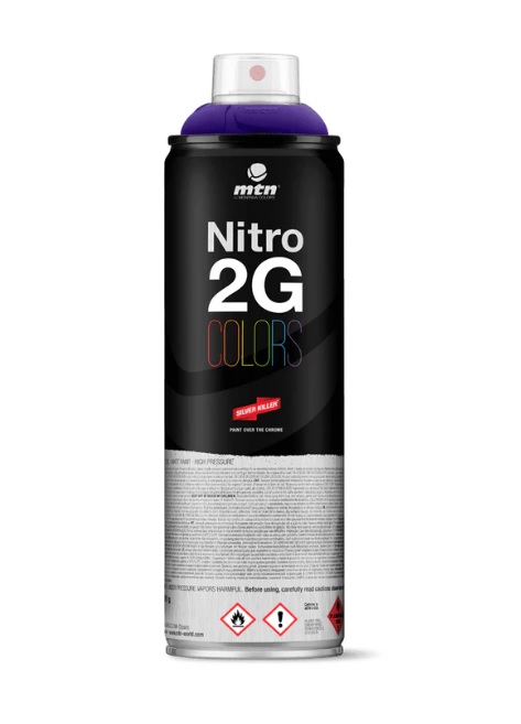 Аэрозольная краска матовая MTN 2G Colors RV-27 500 мл Vampire Vi, EX015A0027M