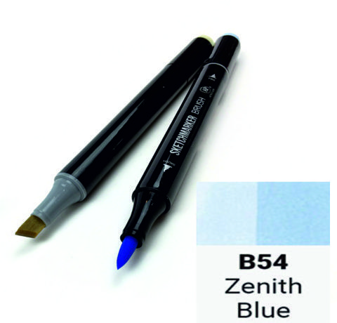 Маркер двосторонній SKETCHMARKER Brush Синій зеніт, SMB-B54 3