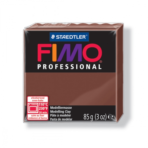 Пластика Professional, шоколадная 85гр. Fimo