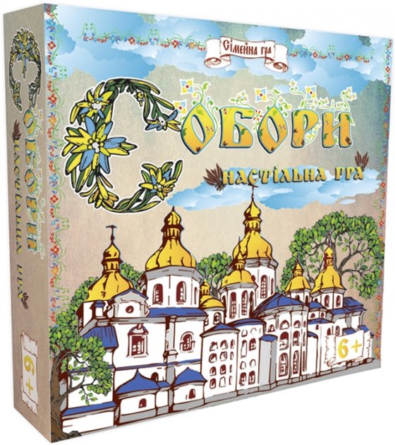 Гра настільна "Собори" (укр) 30104, ТМ "Strateg"