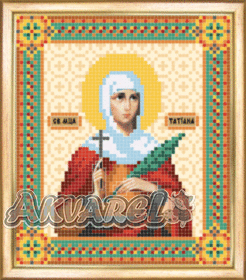 Схема для вышивания бисером иконы СБИ-014 "Татьяна" 12*14 см ТМ "Чарівна мить"