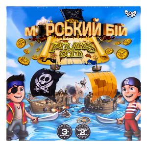Настільна розважальна гра "Морський бій. Pirates Gold" укр (10), G-MB-03U