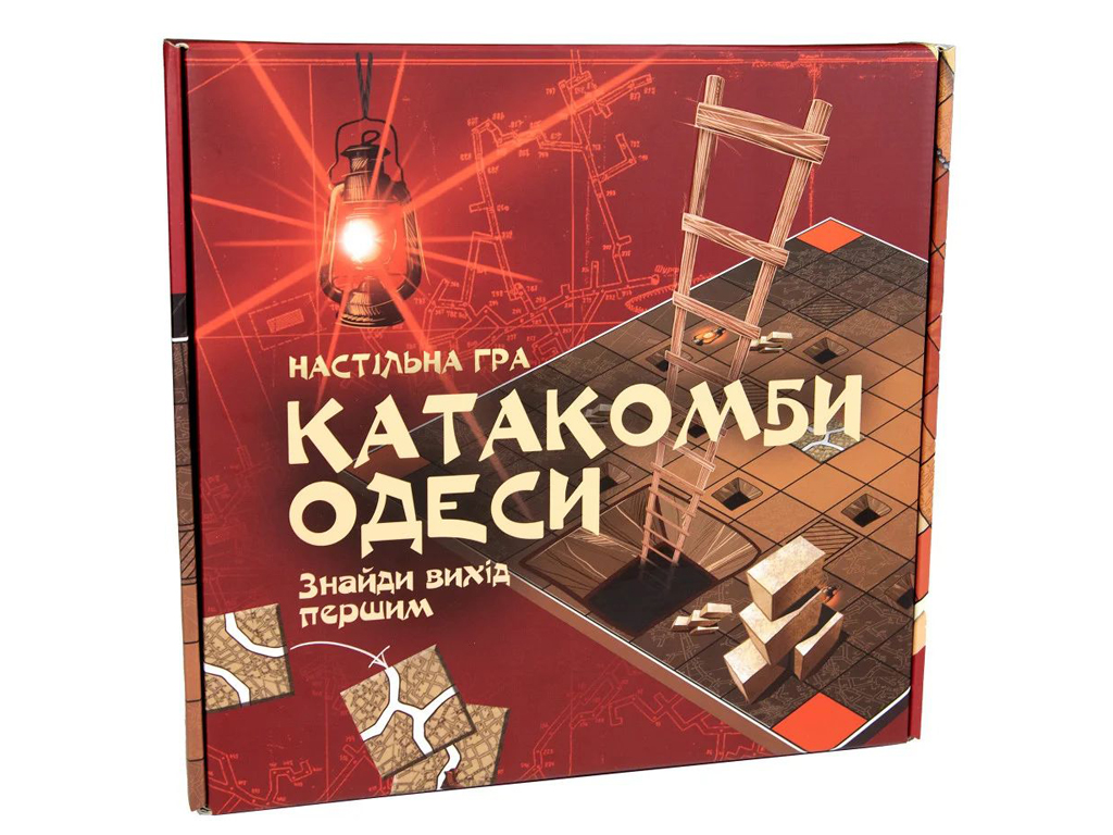 Гра настільна "Катакомби Одеси" (укр) 30285, ТМ "Strateg"
