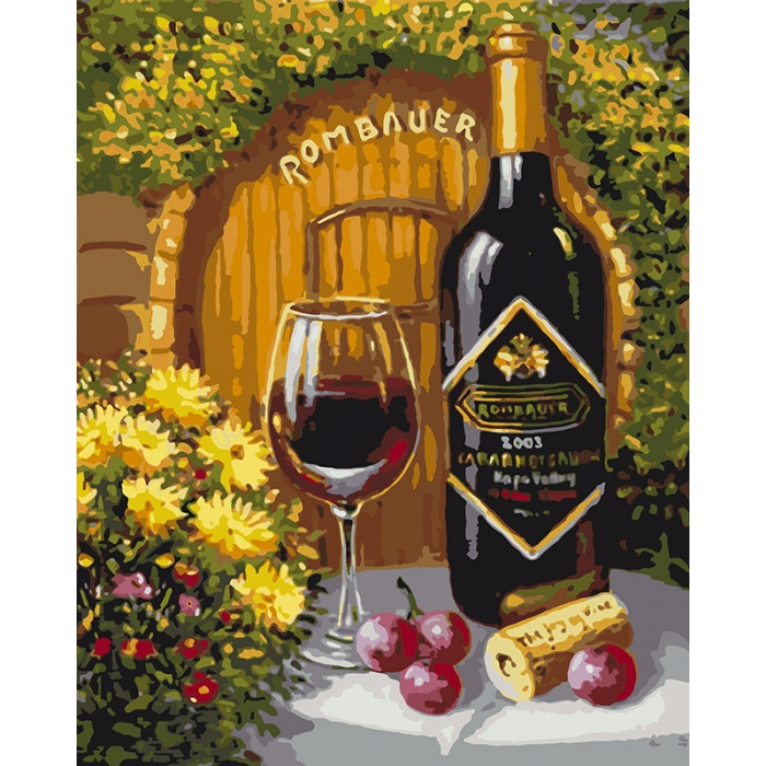 Картина по номерам 40*50 см Натюрморт "Оттенки вкуса", КН5551