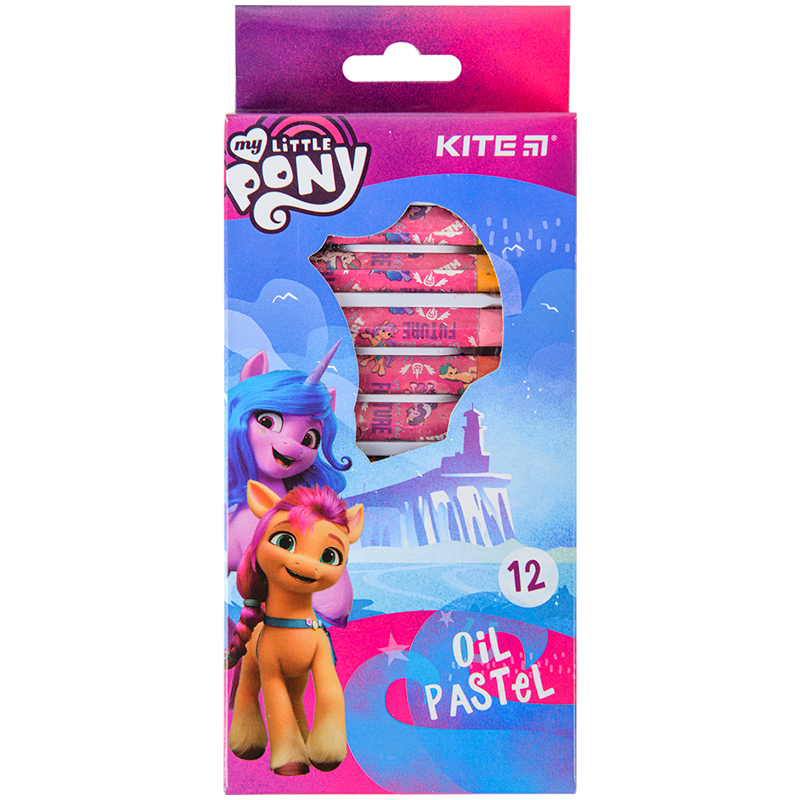 Пастель масляная, 12 цветов My Little Pony, LP22-071