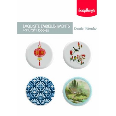 Набір металевих фішок № 2 Країна східного сонця, SCB340002024