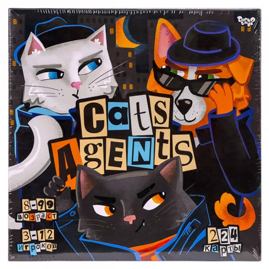 Игра настольная "Cats Agentsi" укр (10), G-CA-01-01U