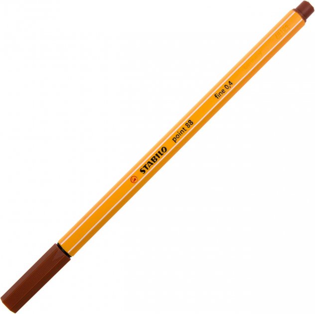 Ручка капилярная коричневая Stabilo point 88, 88/45 (5309)