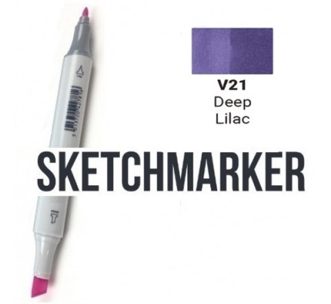 Маркер двосторонній SKETCHMARKER Глибокий бузковий, SM-V21 3