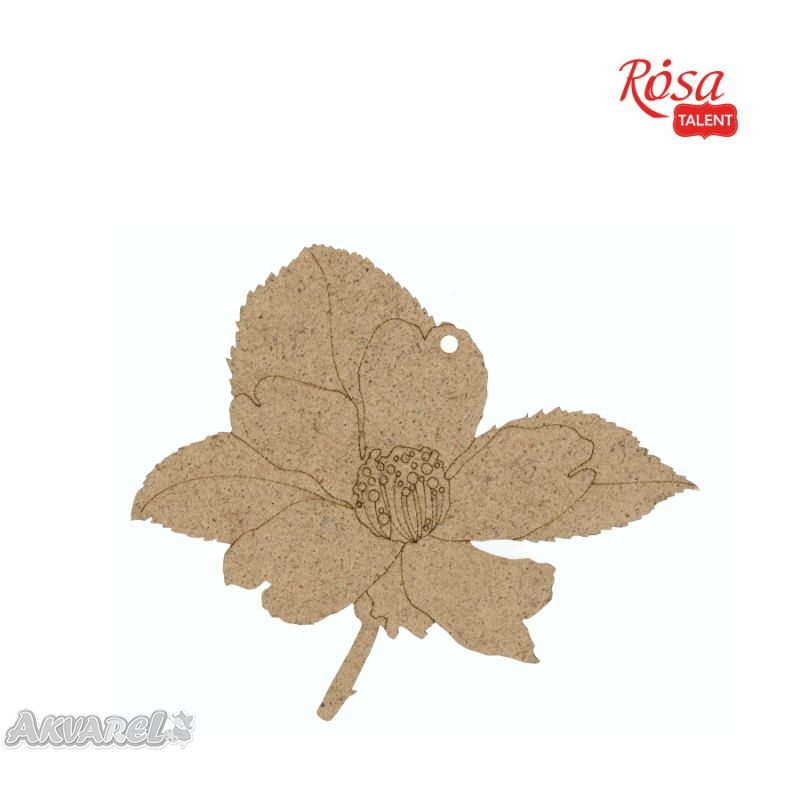 Заготівка Магнолія 1, ДВП, 10,5*9,5 см, 1 шт, Rosa Talent (5)