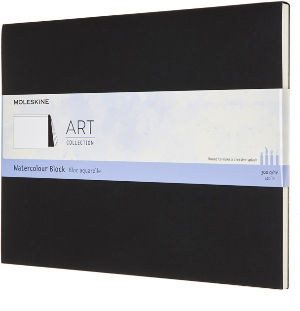 Записник Чорний Акварель великий, Moleskine Art, ARTWBL4 