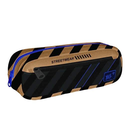 Пенал мягкий YES PH-14-2 "Streetwear", 2 отделения, 533225