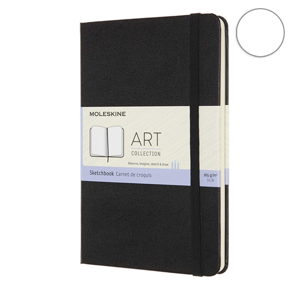 Записник Чорний середній медіум для нарисів, Moleskine Art, ARTQP054 