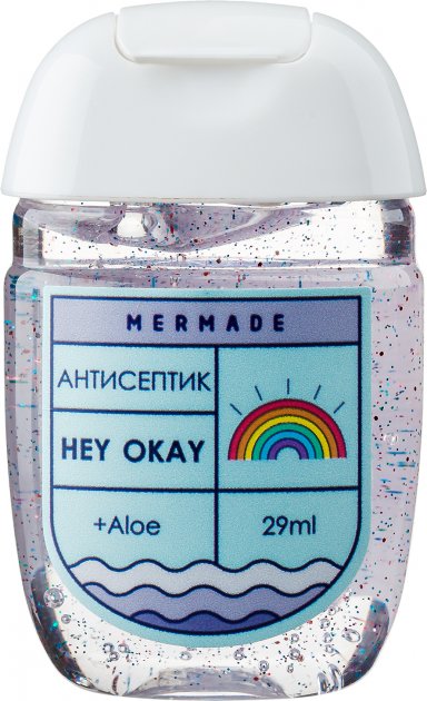 Антисептик для рук "Hey Okay" 29 мл, MR0028, Mermade