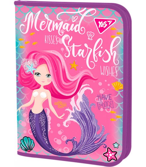 Папка для работы пласт. на молнии FC "Mermaid", 491877 Yes