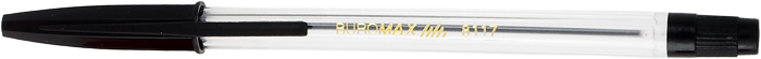 Ручка шариковая черная Корвина ВМ 8117-02 3