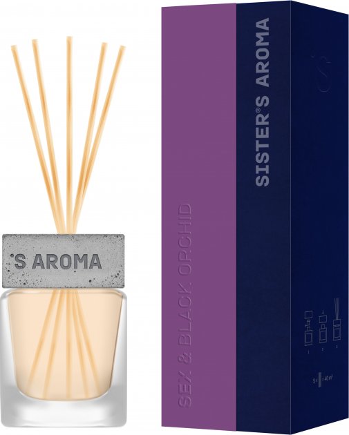 Аромадиффузор "Sex & Black orchid" Орхидея, 120 мл, Sister``s Aroma 