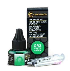 Чорнило для заправки маркера Chameleon 25 мл - Grass Green (зелена трава, GR3), CT9006