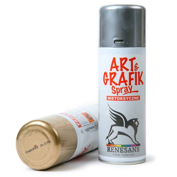 Краска акриловая Ренесанс ART&GRAPHIC в аэрозоле 11 Серый тёплый, 200 мл