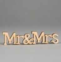 Заготовка деревянная Mr&Mrs, МС142