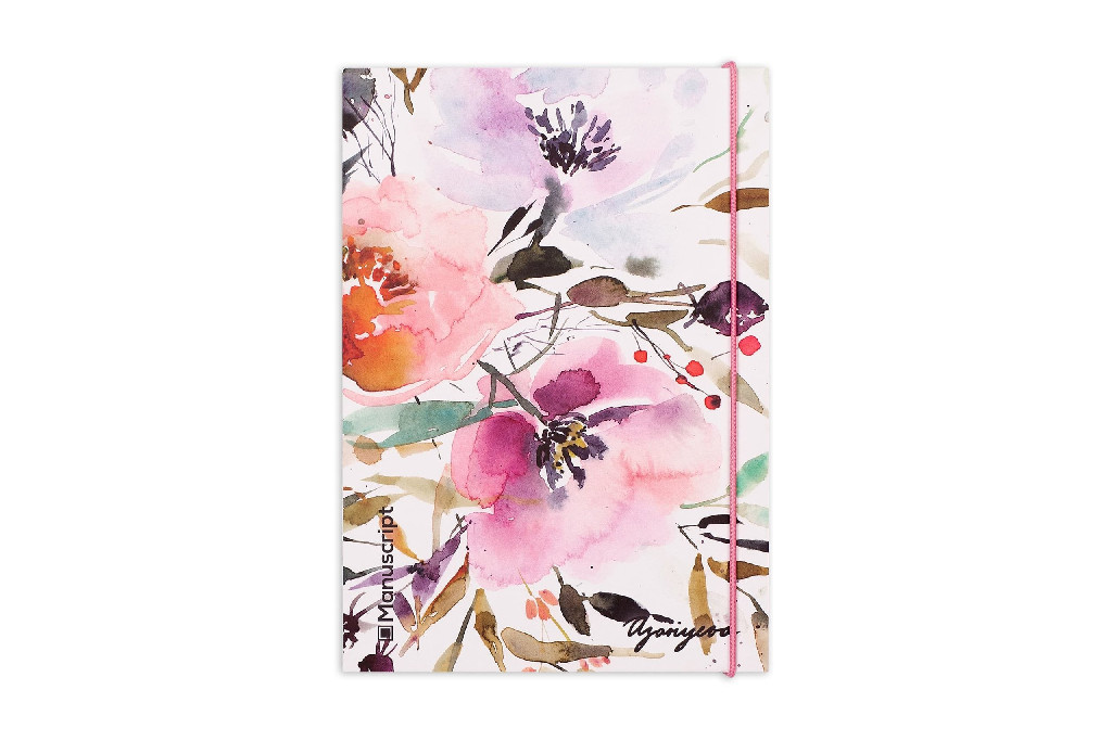 Скетчбук А5 Azariyeva 2019 Plus, 150 г/м², 160 л на резинке, кремовая бумага, Manuscript