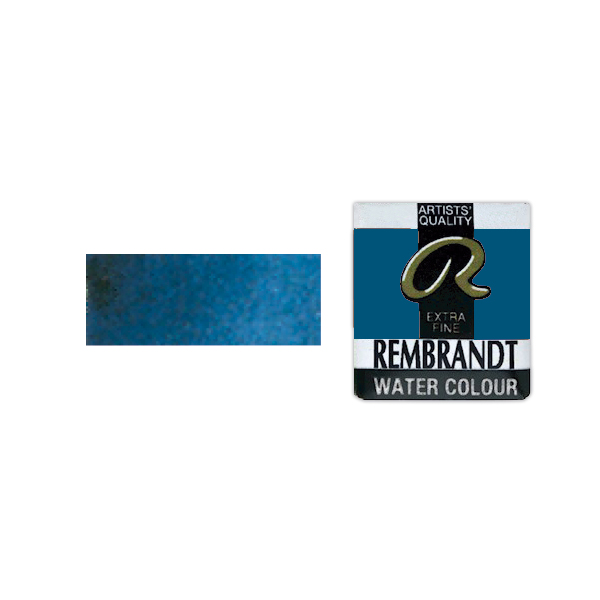 Фарба акварельна Rembrandt 508 Пруська лазур, кювета, Royal Talens 2