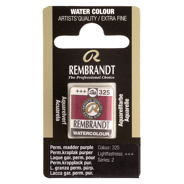 Краска акварельная Rembrandt 325 Пурпурный, кювета, Royal Talens