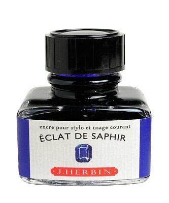 Чернила для автоматической перьевой ручки 30 мл, сапфировый синий, 13016T