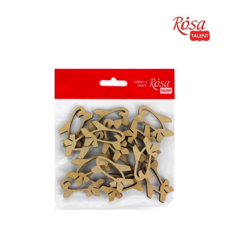 Мини-заготовка Самолет 2, МДФ, 1 шт, Rosa Talent (10)