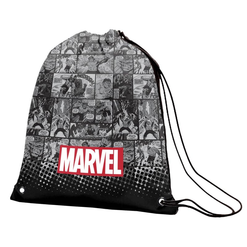 Сумка для взуття SB-10 "Marvel.Avengers", чорний/сірий, 558756 