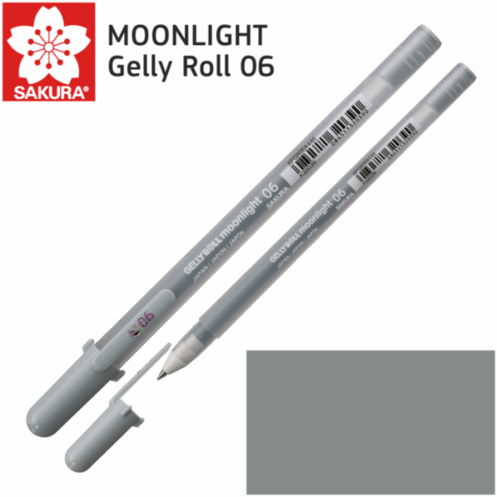 Ручка гелева Moonlight Gelly Roll 06, Сіро-зелений, Sakura