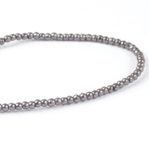 Намисто 3 мм (нитка 65 см*280 шт)  080PD,3mmrd Crystal Art 