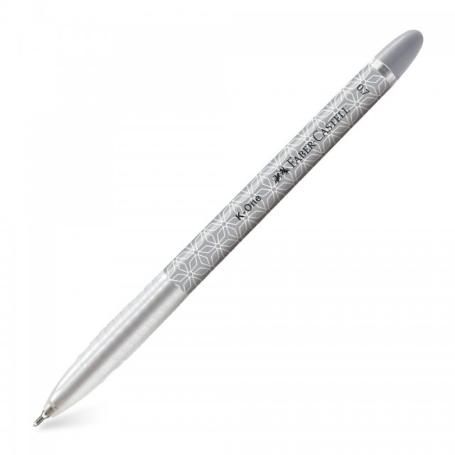 Ручка кулькова K-ONE 0,7 чорна, 643099 Faber-Castell