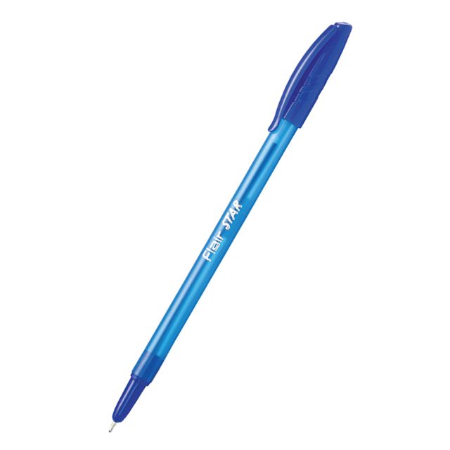 Ручка шариковая Flair 1188 Star синяя (67314)