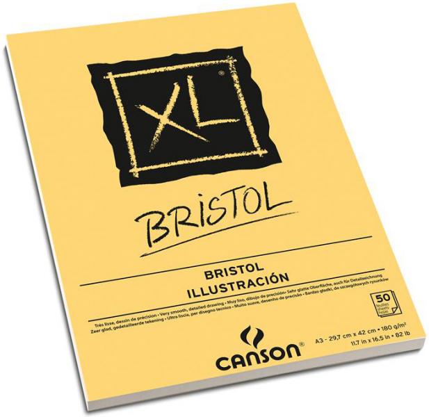 Альбом-склейка для графіки А3 50 арк. "XL" Bristol 180 г, 400039173 Canson