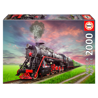 Пазл "2000" - Радянський потяг, Educa, 18503