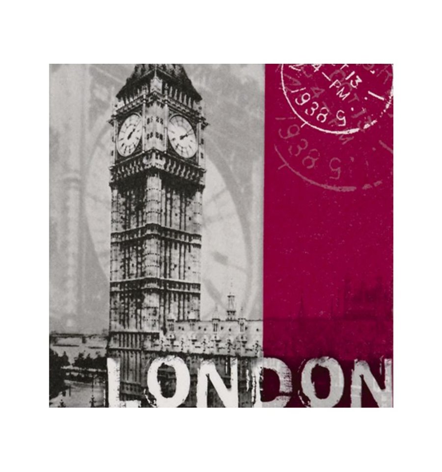 Декупажные салфетки "London", 33*33 см, ti-flair
