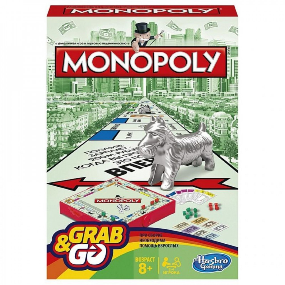 Гра настільна "Монополія Схопив і побіг" Hasbro, B1002121
